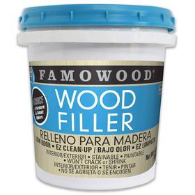 40022134 Famowood Red Oak Latex Wood Filler-pint 1 Pack