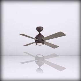 Fp7644gr Fanimation - Kwad 44 Ceiling Fan Matte Greige