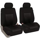 Fh-fb060102 Fb060102blackamz Fh Group Accessories Trendy Elegance Pair Bucket Seat Covers Solid