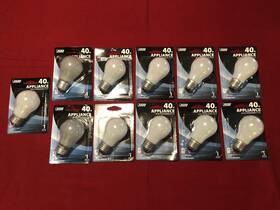 Bp40a15 Feit Electric Lot Of 11 Incandescent 40 W A15 Frost Standard Base Bulb