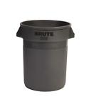 Rubbermaid-fg263200gray Fg263200blue Rubbermaid Gal Brute Container Without Lid Gray 086876014679