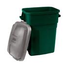 Rubbermaid-297900egrn Fg297900egrn Rubbermaid Gal Trash Can Evergreen 071691297956