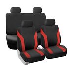 Fh-fb031 Fh Group Red Pique Fabric Car Seat Covers 203141114005