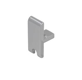 0d332a Fhc End Cap For 0d610 Fthft Bar - Clear Anodized Aluminum