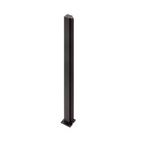 0d990du24c Fhc 24 Inch Center Standard Partition Post - Dark Black/bronze Anodized