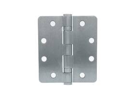 8152ca Fhc Bb81 4.5 Inch X 4.0 Steel Butt Hinges Brushed Satin Chrome 3-pack