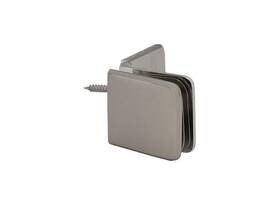 Cadjbv037bn Fhc Adjustable Glass Clamp Beveled - Wall Mount For 3/8 Inch To 1/2 Gl
