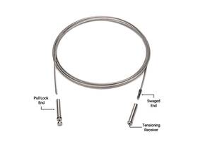 Cbl50k316 Fhc 3/16 Inch Cable Kit 50 Ft With Tension Receiver And Pull Lock