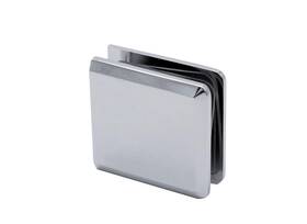 Cbu4ch Fhc Hd Beveled Wall Mount Clamp - Polished Chrome