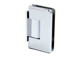 Cln06ch Fhc Carolina Beveled Wall Mount Offset Short Back Plate - Polished Chrome