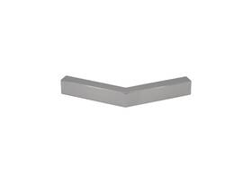 Crvg7h3ps Fhc V-cut 11 Gauge Cap Rail With 135 Degree Horizontal Corner - Polis