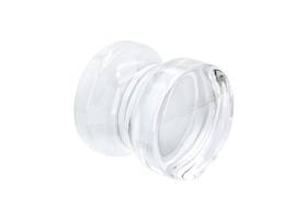 Dk400cr Fhc Classic Crystal Knob Single Sided Uv Bond Clear