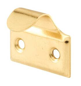 F2540 Fhc Sash Lift - 1 Inch Hole Centers Steel Brass Finish Pack Of 2