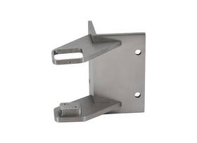 Fb20bs Fhc 2 Inch Square Post Fascia Bracket Outside 90 Degree Corner - Brushed Stainless