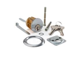 Fl7015sc8kasc Fhc Rim Cylinder 5-pin Ftcft Keyway - Keyed Alike Satin Chrome