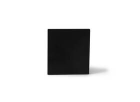 Fmcec34mb Fhc End Cap For 3/4 Inch Mechanical Glazing Channel - Matte Black Anodized