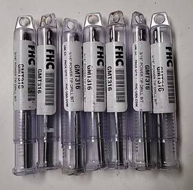Gmt316 Fhc Lot Of 7 Gmt 3/16 Inch Power Tip Granite Marble And Tile Drill Bits