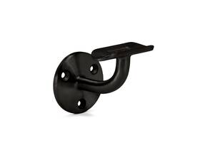Hb155wmb Fhc Wall Mount Bracket - With Sweep And Fixed Saddle Matte Black