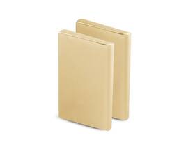 Hlp25sb Fhc Shower Door Hinge Limit Plates 2.5mm Thick - Satin Brass