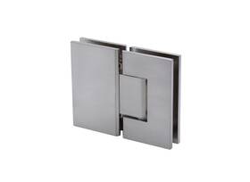 Jrglen180bn Fhc Jr Glendale 180 Degree Glass-to-glass Hinge For 1/4 Inch Glass - Brushed Nickel