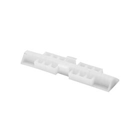 N6539 Fhc 7/8 Inch - White Nylon Top Mount Bi-fold Door Slide Guide Acme Pack