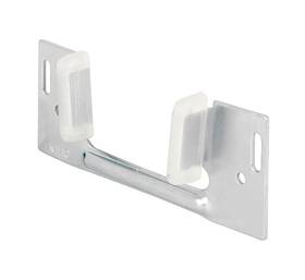 N6566 Fhc Sliding Pocket Door Bottom Guide - 1-3/8 Inch X 1-1/4 Steel With Plastic