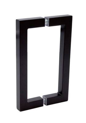 Phsq6x60rb Fhc 6 Inch Center-to-center Square Pull - Oil Rubbed Bronze