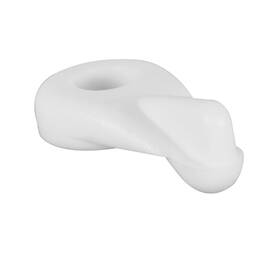 Pl7919 Fhc Off-white Nylon 1/16 Inch Offset Panel Clips - Pack Of 8