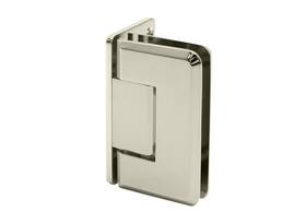 Pres03pn Fhc Preston Series Wall Mount Hinge - Offset Back Plate Polished Nickel