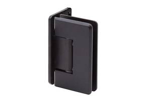 Presa05mb Fhc Preston Adjustable Beveled Wall Mount Hinge Full Offset Back Plate - Matte Black