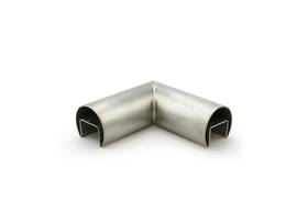 Rc15hbs Fhc Roll Formed Cap Rail Corner 90 Degree Horizontal - 1-1/2 Inch Diameter