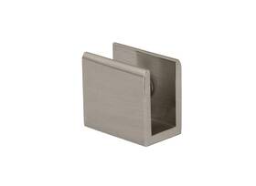 Sbm1bn Fhc Square Wall Mount Shelf Clamp 1-1/8 Inch X 1 - Brushed Nickel