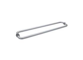 Tbr18x18pn Fhc 18 Inch X Back-to-back Towel Bar With Washer - Polished Nickel