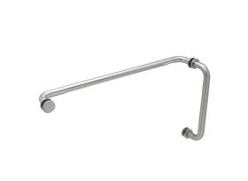 Tbr8x18pn Fhc 8 Inch Pull 18 Towel Bar Combo With Metal Washers - Polished Nickel