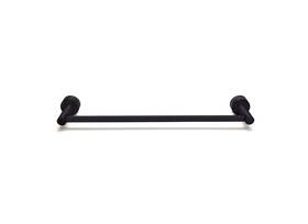 V24mb Fhc Valera 24 Inch Single Sided Towel Bar - Matte Black
