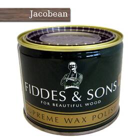 6568 Fiddes Supreme Wax Polish Jacobean Brown Color 400 Ml Can