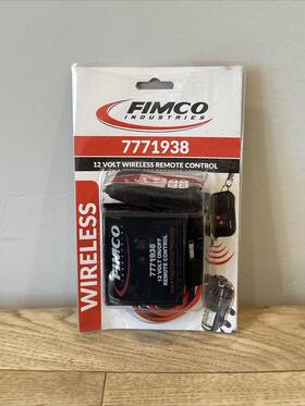 7771938 Fimco 12 Volt On/off Wireless Remote Control 250 Foot Range Sealed