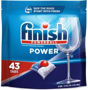 5170099670 Finish Power Dishwasher Pods No Pre-rinse Detergent Soap For