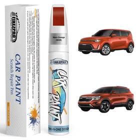 Xxy-kia-257 Fixezpro M3r Mars Orange Touch Up Paint For Kia Exact Color Match Car Scratch R