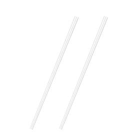 Fixinairp 617662382681 Polycarbonate Rigid Round Clear Tubing 5mm Id X 6mm Od 610mm Plastic Tube 2pcs