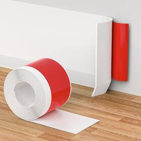 Ft001 Fixmend Flexible Wall Base Baseboard Molding Trim 4 Inch W X 20 4in 20ft White