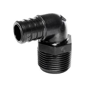 32809 Flair-it Ecopoly 3/4 Inch Pex Barb X D Plastic Male Elbow