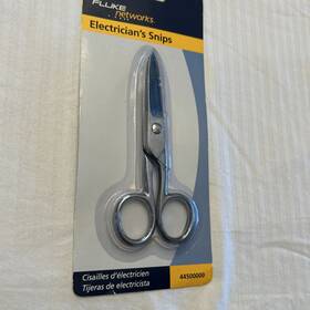 44500000 Fluke Networks Steel Electricians Snips Free Shipping