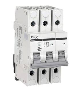 Mcb4-l2d-3p-d3 Fmx Ul489 Mini Circuit Breaker 3-pole 3a