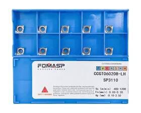 Ccgt060208-lh Fomasp Carbide Inserts For Aluminum Ccgt21.52 / Turning Cutting To