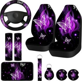Ck6895 Frienda 10 Pcs Car Seat Covers For Women Accessories Interior With S