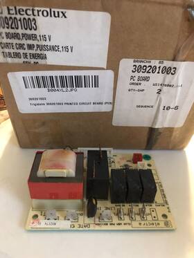 250-269-03 Frigidaire 309201003 Electrolux Pc Control Circuit Board 115v