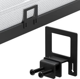 Db-001 Fvimzailon 6-pack Non-slip Mattress Grippers For Metal Bed Frame Heavy Duty Black
