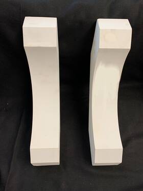 Bkt14x14-b0040406-nvr Fypon Ltd. 2 Bkt14x14-sa Angle Brackets 3 5/8 Inch X 14 X14 Polyurethane New