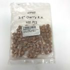 G3903 Cindoco Cherry Wood Plugs Tapered Slightly Rounded Top Pack Of